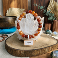 Red Agate Carnelian Bracelet 9mm