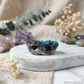 Azurite Malachite Hedgie Crystal Pet Rock AM0102