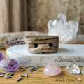 Petrified Wood Hedgie Pet Rock P0103