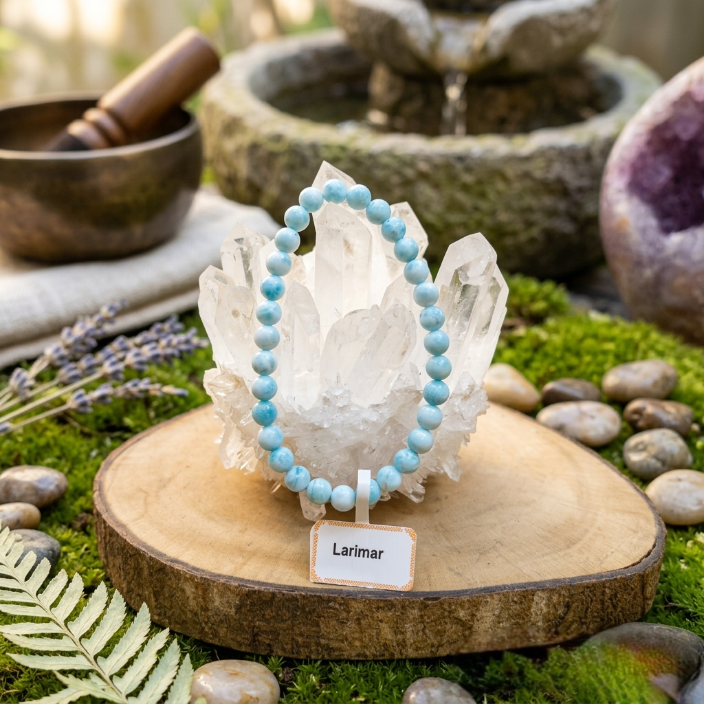 Larimar Bracelet 6mm